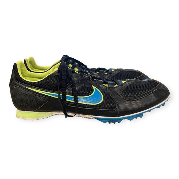 Nike Other - Nike Mens 9.5 Zoom Rival MD Sneaker Track Field Racing Running Spikes Black READ